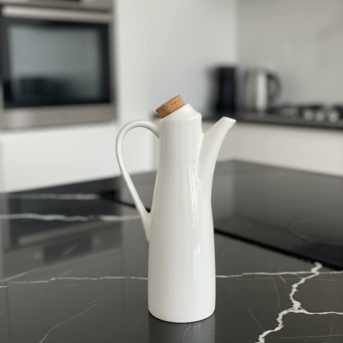 Azeiteiro de Cerâmica Oásis 250ml com Rolha de Cortiça