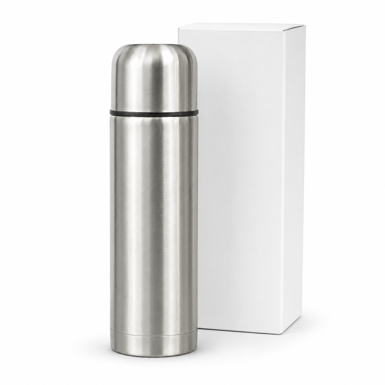 Garrafa Térmica Inox 350ml Portátil Café Chá Água Tampa Copo