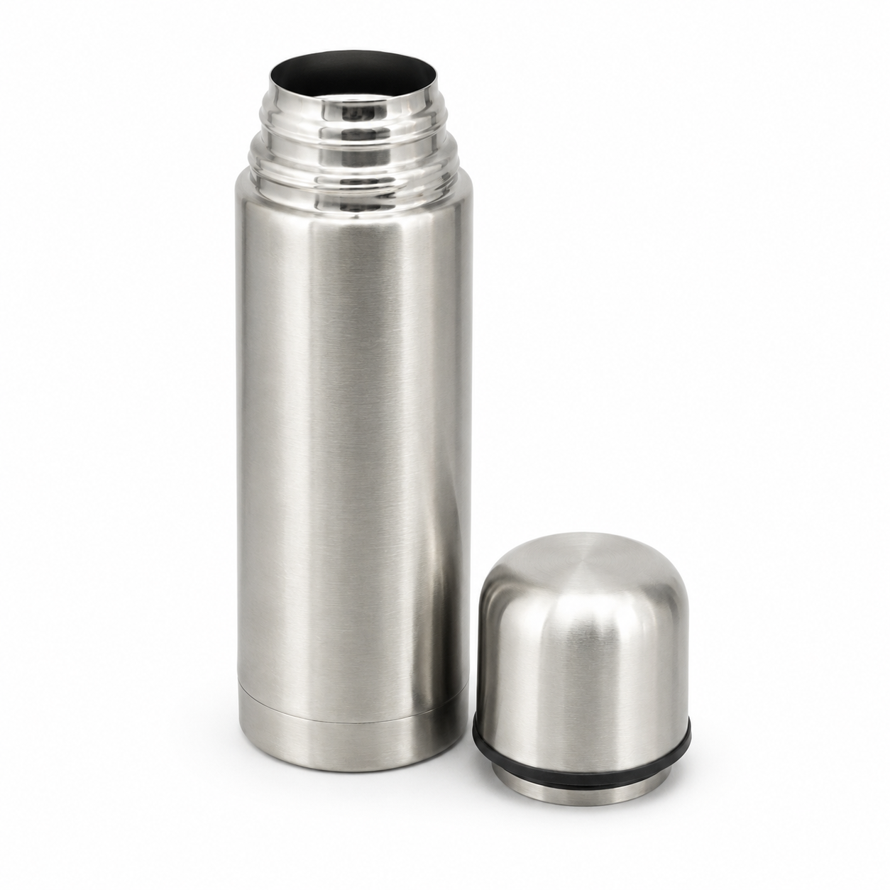 Garrafa Térmica Inox 350ml Portátil Café Chá Água Tampa Copo