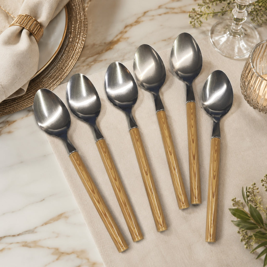 Conjunto de Talheres 6 Peças de Aço Inox Tijucas 19 Cm