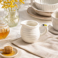 Cremeira 210ml de Porcelana Bee Mini Jarra P/Café Mel Leite