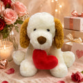 Cachorro de Pelúcia Com Coraçãozinho 15 cm