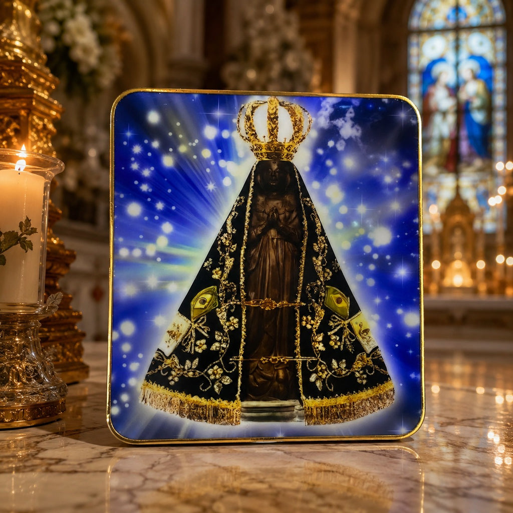 Quadro Nossa Senhora Aparecida 19x24 Cm