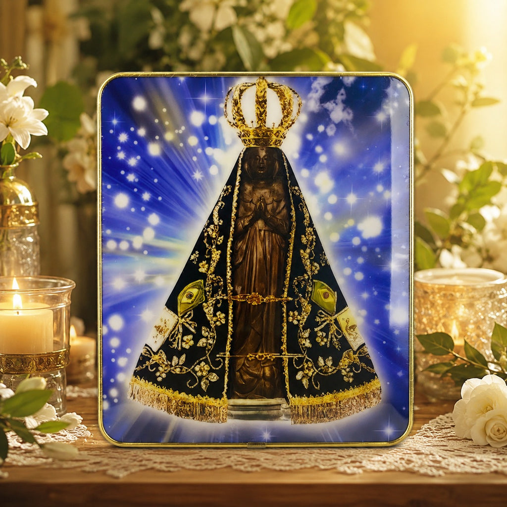 Quadro Nossa Senhora Aparecida 19x24 Cm
