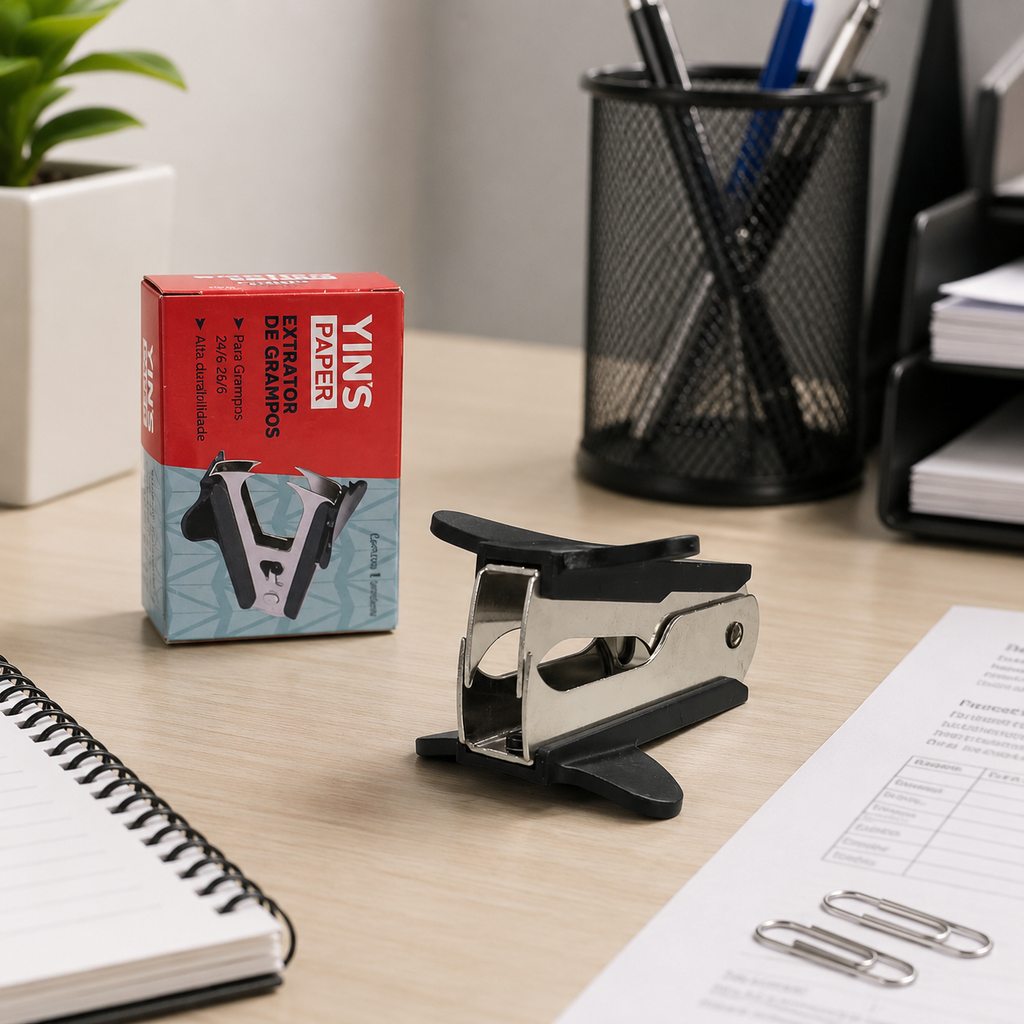 Extrator de Grampos Para Grampos 24/6 e 26/6