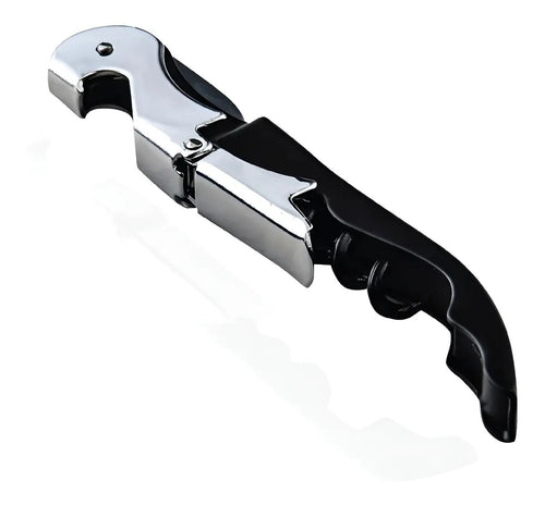 Abridor Saca Rolhas de Metal Black 14,5 Cm - Linha Premiun