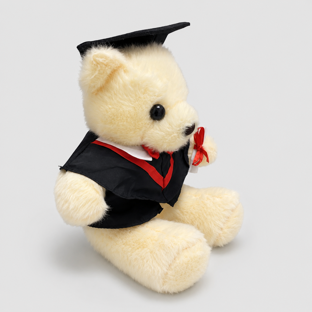Ursinho com Roupa de Formatura 30 Cm - Macio