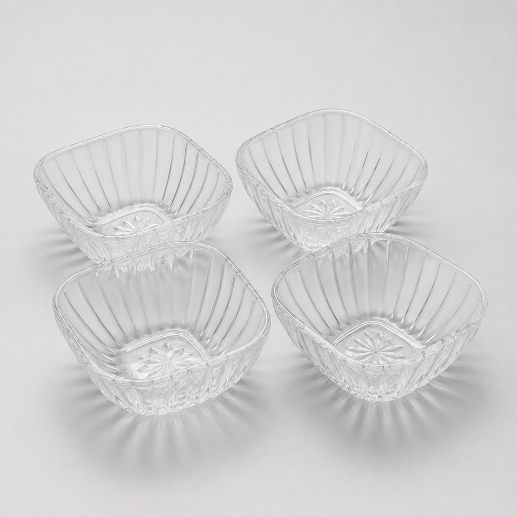 Conjunto de 4 Petisqueiras em Vidro 280 ML Hauskraft