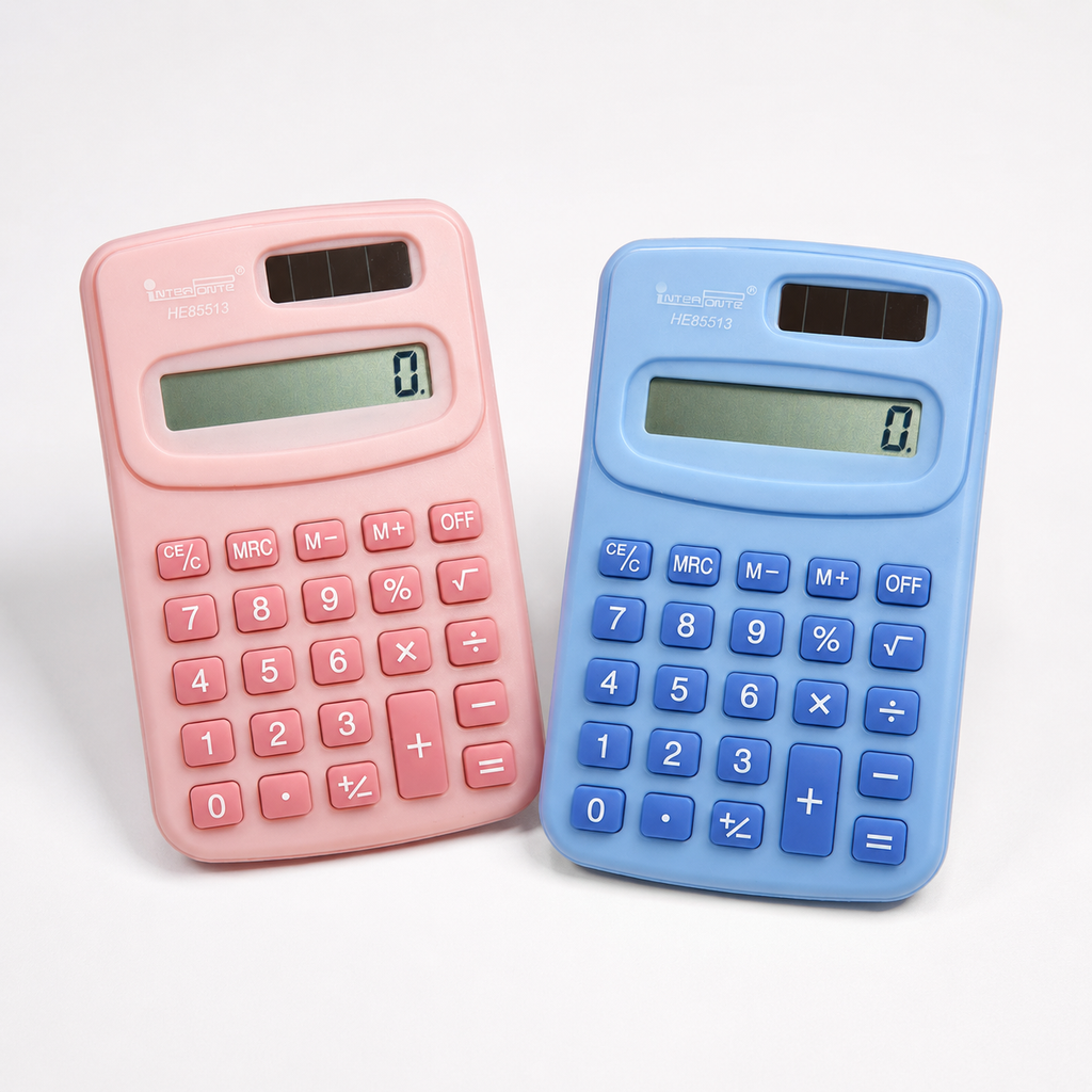 Mini Calculadora Portátil de Bolso 8 Dígitos a Bateria 10 Cm