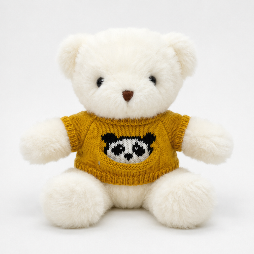 Urso de Pelúcia com Roupinha Mix Cores de 30 Cm Gumi