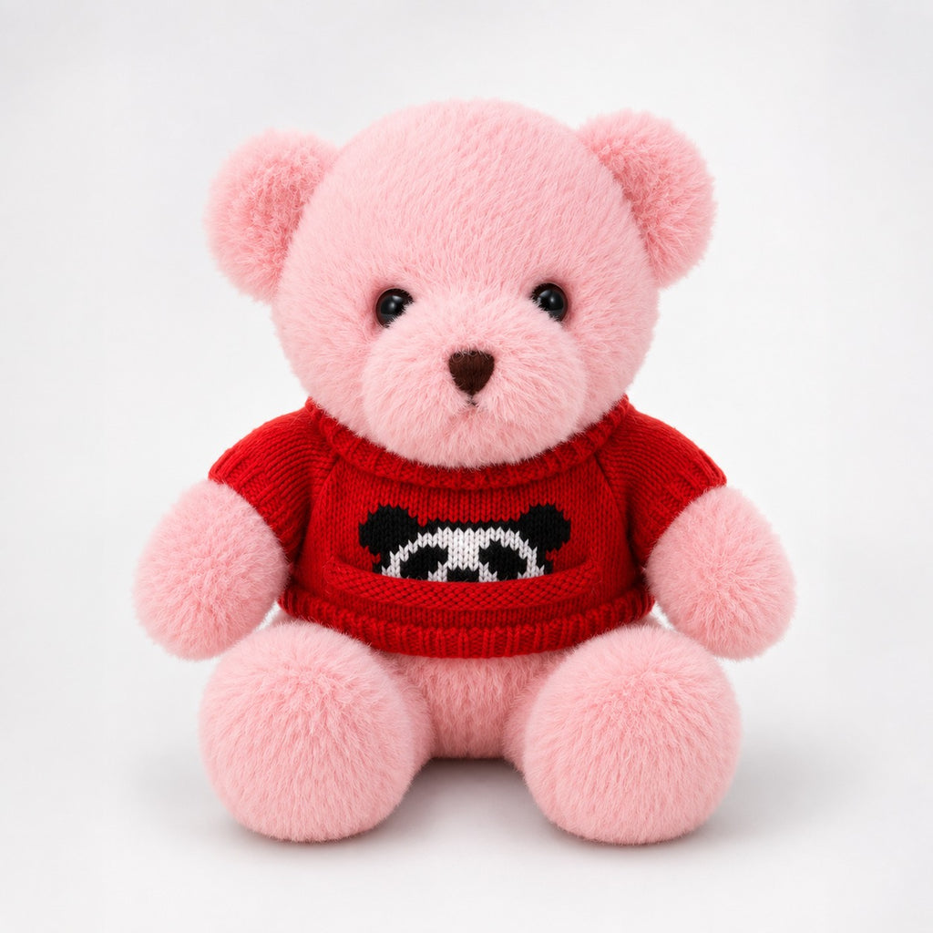 Urso de Pelúcia com Roupinha Mix Cores de 30 Cm Gumi
