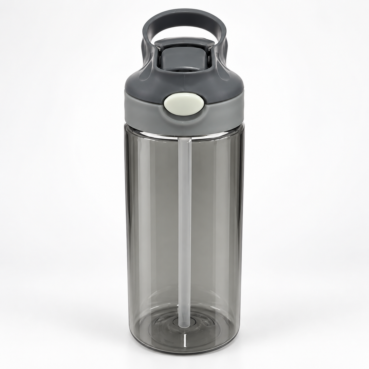 Garrafa Fitness 700ML Com Tampa Automática Com Botão e Alça