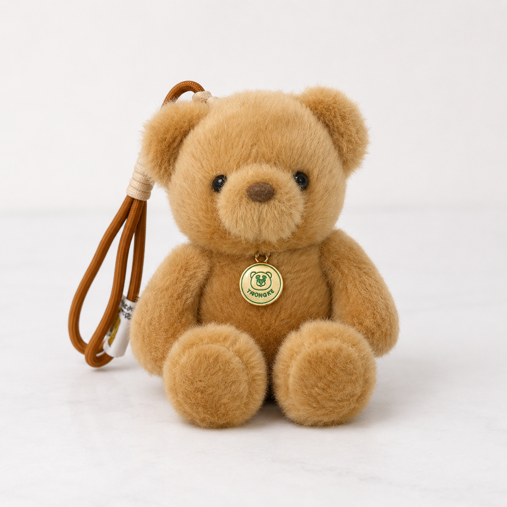 Bichinhos de Pelúcia Felpudos 17 Cm Com Cordão de Chaveiro