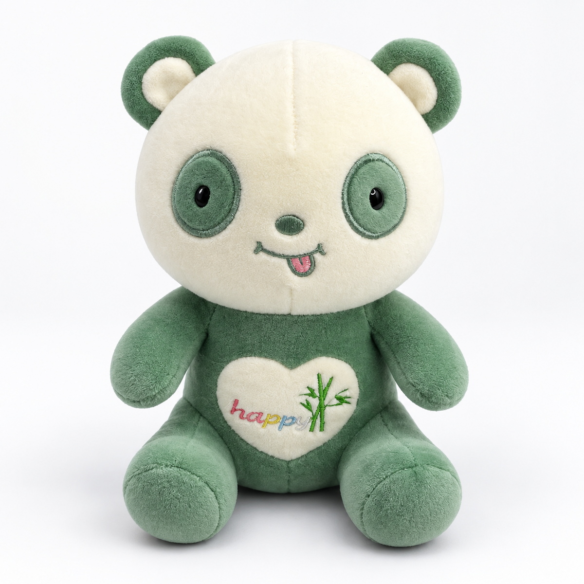 Ursinho de Pelúcia 20 cm com Coração Bordado – Mix de Modelos e Cores
