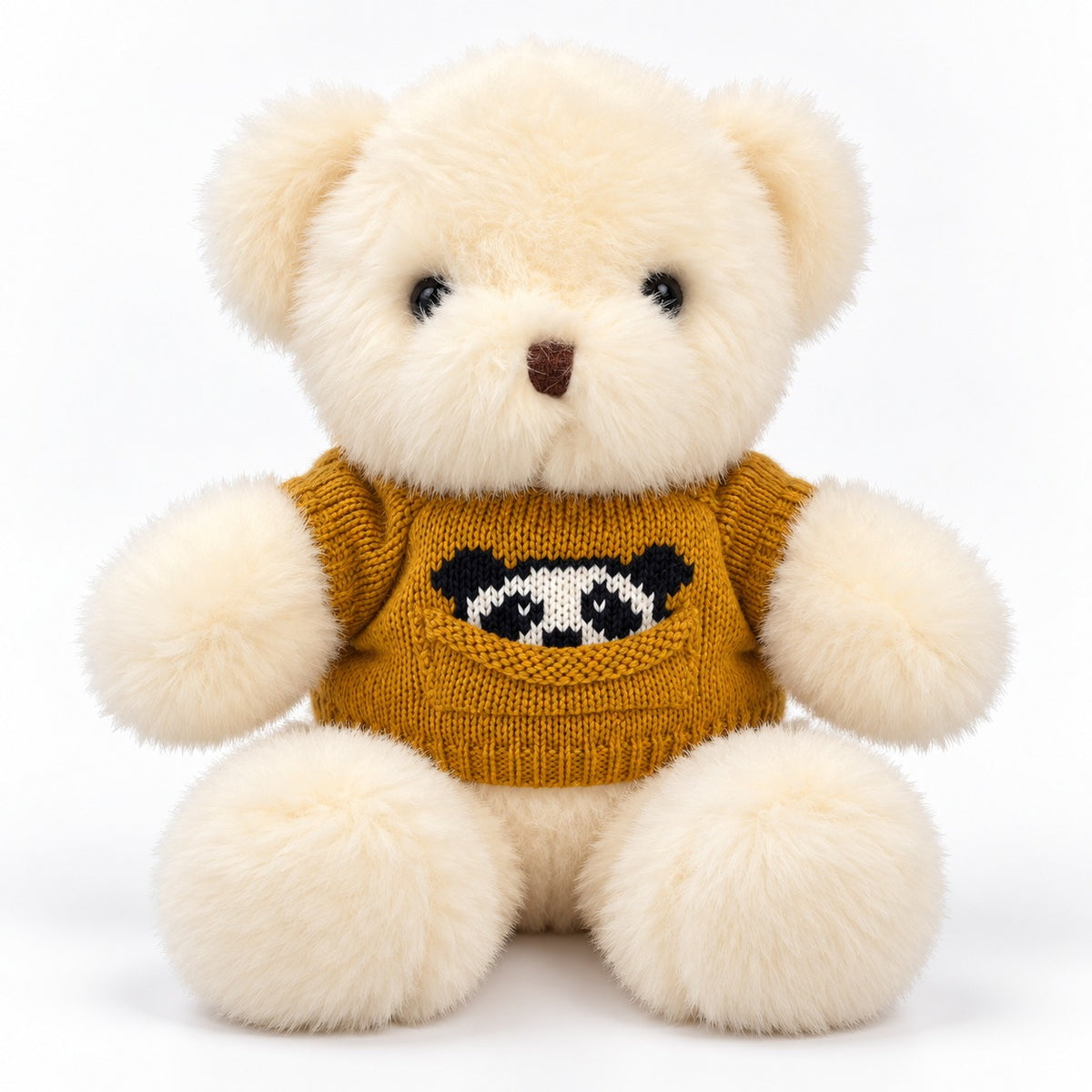 Urso de Pelúcia com Roupinha Mix Cores de 30 Cm Gumi