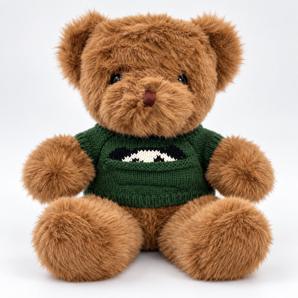 Urso de Pelúcia com Roupinha Mix Cores de 30 Cm Gumi