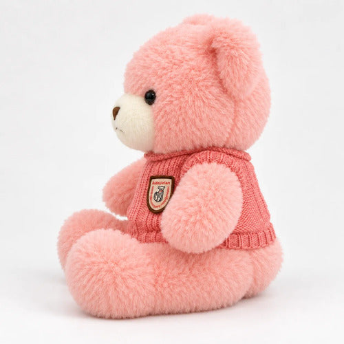Urso de Pelúcia 35 cm com Blusa de Tricô Macio - Mix Cores