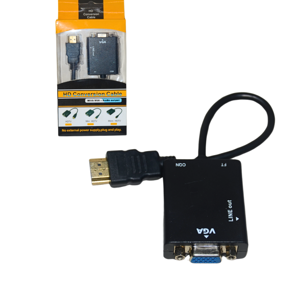 Cabo conversor hdtv/hdmi/gva