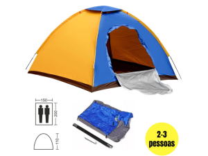 Barraca para acampamento moderna para 2 ou 3 pessoas colorida -  im46217 - imporiente