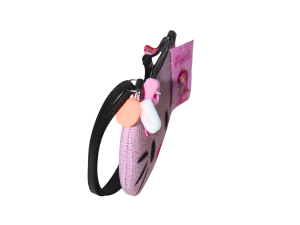 Bolsinha de ombro para meninas rosa pastel gatinho - princesa pink