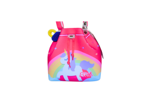 Bolsinha longa para meninas - unicorn - princesa pink