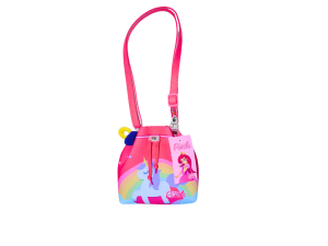 Bolsinha longa para meninas - unicorn - princesa pink