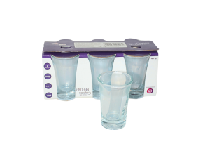 Conjunto de 6 copos de shot 43ml - wellmix