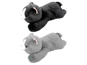 GATINHO DE PELÚCIA DEITADO FOFINHO - (50CM) - CAA TOYS
