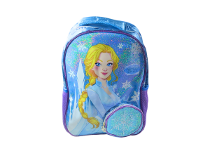 Mochila escolar de costas princesa elsa - seanite