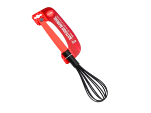 Batetor manual para ovos e claras em nylon - 33cm - clink