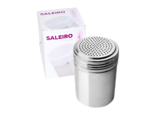 Saleiro em inox com diversas aberturas