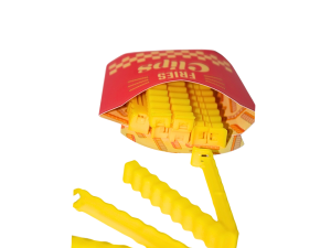 Prendedor de embalagens divertido - fries