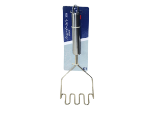 Amassador de batata  24cm em inox - wellmix