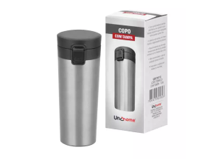 Copo térmico aço inox 350 ml com tampa – ud170113