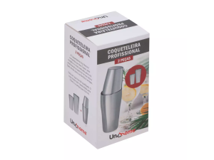 Coqueteleira profissional para drinks com 2 peças - unygift