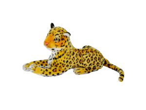 Pelúcia floresta encantada onça deitada - (30cm)  caa toys