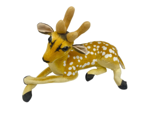 Pelúcia reninha deitada - (48cm) - caa toys