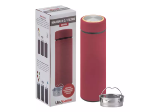 Garrafa térmica com infusor/filtro - (400 ml) - unygift