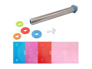 Kit tapete culinario com rolo ajustável - clink