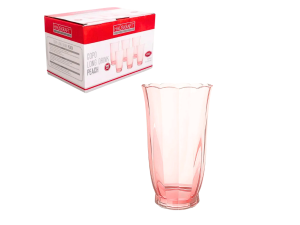 Conjunto de copos para drinks e bebidas (350ml)- peach - hauscraft