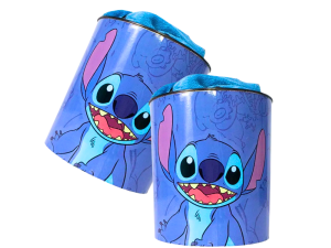 Kit stitch  balde+  manta fofinha e criativa - zona criativa