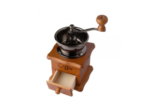 Moedor cafe manual vintage em madeira - clink