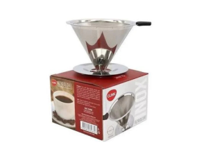 Filtro de cafe em inox reutilizável - clink