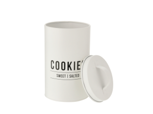 Pote biscoito branco linha manhattan - hauskraft
