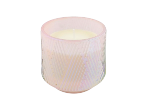 Vela perfumada de lavanda delicada rosé