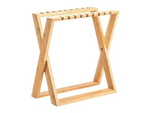 Organizador e espaço decorativo para taças em bambu - clink - ck7046