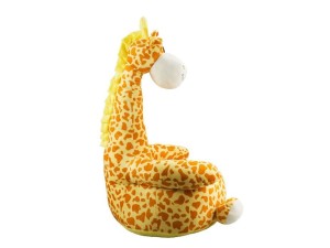 Puff Girafinha Para Crianças Macio e com assento 63x43cm - BBL1650