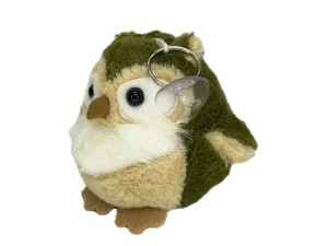 Chaveiro de Pelúcia Coruja 9cm FE6062 | Delicado, Charmoso e Ideal para Presentear

