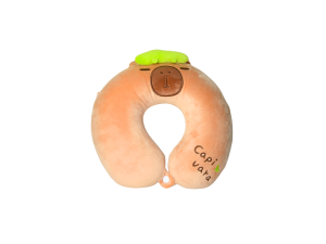 Almofada de pescoço capivara para conforto - CAA0126 - CAA TOYS