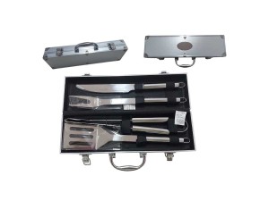 Kit churrasco talheres 5 pçs - 143406 união brindes